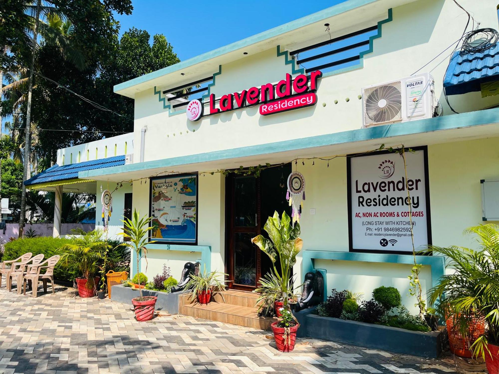 Bed and Breakfast Lavender Residency Варкала Экстерьер фото